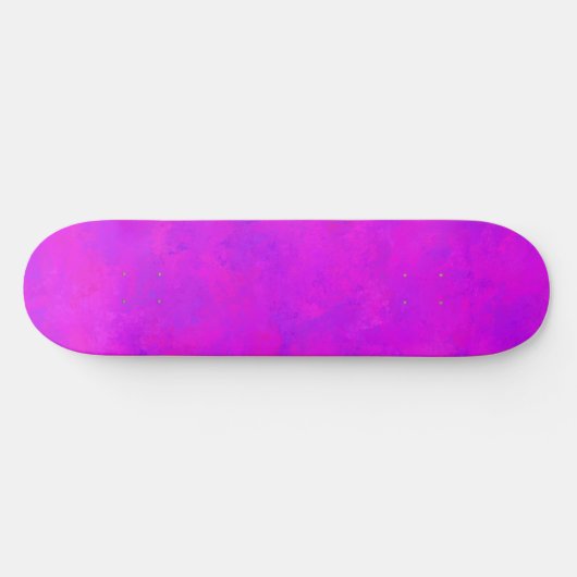 Lila rosa Abstraktes Muster Skateboard (Horizontal)