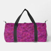 Lila rosa Abstraktes Nahtloses Muster Duffle Bag (Vorderseite)