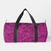 Lila rosa Abstraktes Nahtloses Muster Duffle Bag (Rückseite)