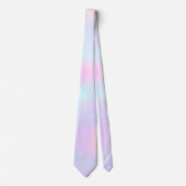 lila rosa aqua pastellfarben krawatte (Vorderseite)