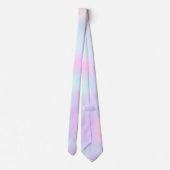 lila rosa aqua pastellfarben krawatte (Rückseite)
