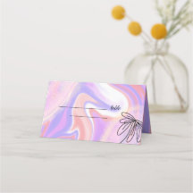 Lila Rosa Aquarellfarben, handbemalt Hochzeit