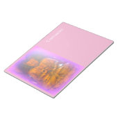 Lila-rosa-Aura-Buddha Notizblock (angewinkelt)