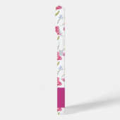 Lila Rosa Benutzername Wasserfarbe Wildblume Case-Mate iPhone Hülle (Rückseite / Links)