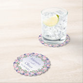 Lila Rosa-Bläserei Untersetzer (Vor Ort)