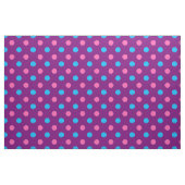Lila Rosa Blau Punkte Muster Stoff (Fat Quarter (45,7 x 55,9 cm))