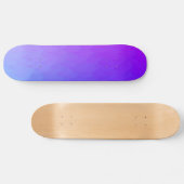 Lila, rosa, blaue Ombre Flammeskateboard-Plattform Skateboard (Horizontal)