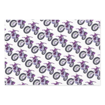 Lila, Rosa, Blaues Dirt Bike Motorrad