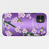 Lila rosa Blossom iPhone 5 Elegant Klasse Case-Mate iPhone Hülle (Rückseite (Horizontal))