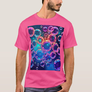 Lila Rosa Blubble Magie T-Shirt