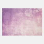 Lila Rosa Blush Textur Geschenkpapier Set (Vorderseite 3)