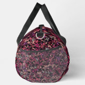 Lila Rosa Dreiecksmuster groß Duffle Bag (Rechts)