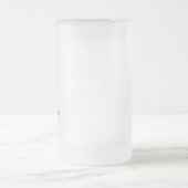 Lila Rosa Fantasy Blumen Barware Tasse (Mittel)