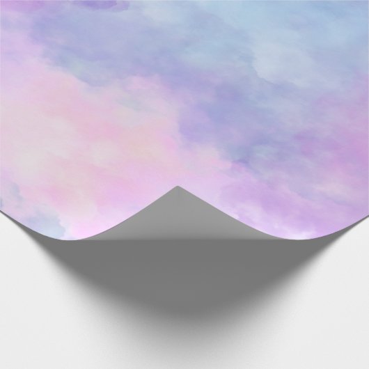 Lila rosa Farbe Geschenkpapier (Ecke)