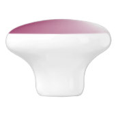 Lila rosa Farbvorlage Keramikknauf (Seitenansicht)