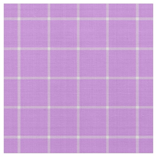 Lila Rosa Fensterpaneel-Gingham-Kariert Stoff (Nahaufnahme)