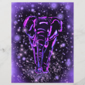 Lila rosa Flyer Elefantenspaziergang in der Starry (Hinten)