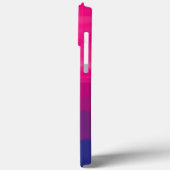 Lila Rosa Gebirgsgletscherung Case-Mate iPhone Hülle (Rückseite / Links)