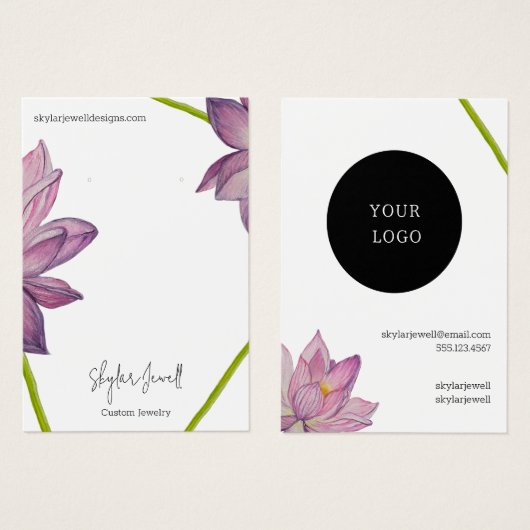 Lila rosa grüne bläserne Anzeigetafel (Vorne & Hinten)