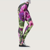 Lila, rosa, grüne Leggings (Rechts)