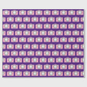 lila rosa Kameras Geschenkpapier (Flach)