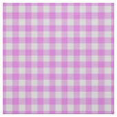 Lila Rosa Kariertes Gingham Stoff (Muster)