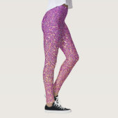 Lila rosa Leggings Sparkasse Look (Rechts)