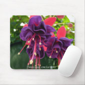 "Lila rosa Leidenschaft" Mousepad (Mit Mouse)