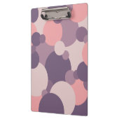 Lila-rosa Moleküle Zwischenablage Klemmbrett (Links)