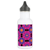 Lila rosa Mosaik Trinkflasche (Links)
