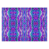 Lila, rosa Mosaikfliesen Tischdecke (Vorderseite (Horizontal))