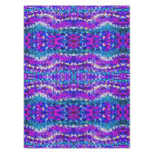 Lila, rosa Mosaikfliesen Tischdecke (Vorderseite)