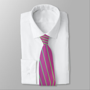 Lila rosa Multicolor Streifen Krawatte