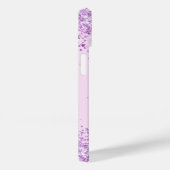 Lila Rosa-Namensschild Case-Mate iPhone Hülle (Rückseite / Rechts)