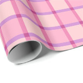 Lila rosa Pastellfarben Prüfmuster Geschenkpapier (Rolleneckpunkt)