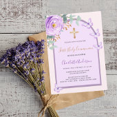 Lila Rosa Rosenschmetterlinge Erster Kommune Einladung