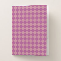Lila Rosa Schachbrett-Diamant-Muster
