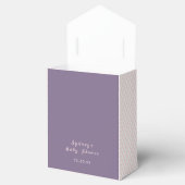 Lila-Rosa-Schmetterling Personalisiert Geschenkschachtel (Geöffnet)