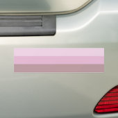 Lila rosa Streifen Ombre Autoaufkleber (Auf Auto)