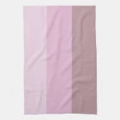 Lila rosa Streifen Ombre Geschirrtuch (Vertikal)