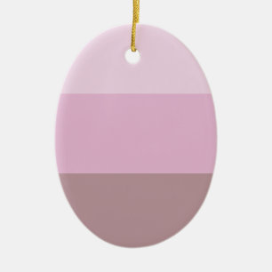 Lila rosa Streifen Ombre Keramik Ornament