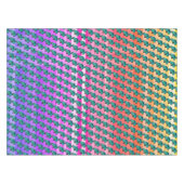 Lila rosa Tischdecke (Vorderseite (Horizontal))