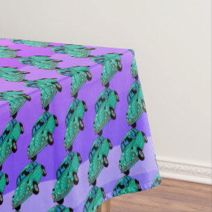 Lila rosa Tischdecke