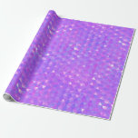 Lila rosa Trenddreiecke Geometrisches Party Geschenkpapier<br><div class="desc">Packpapier</div>
