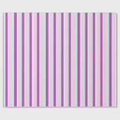 Lila rosa und Aquamarin gestrichene Geschenkwrap Geschenkpapier (Flach)