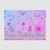 Lila Rosa und Mauve Seidenpapier (Vorderseite)