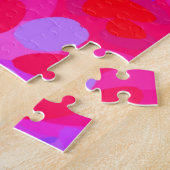 Lila, rosa und orange puzzle (Seite)