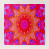 Lila, rosa und orange puzzle (Horizontal)