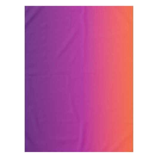 Lila, rosa und orangefarbene Farbvarianten Tischdecke (Vorderseite)
