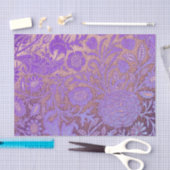 Lila, rosa, Wiiliam Morris umgestaltet, Jugendstil Seidenpapier (Handwerk)